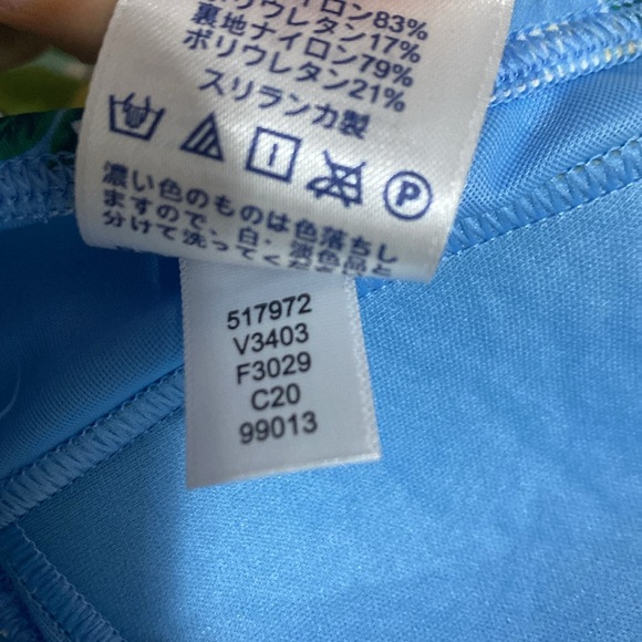 Draper James x Lands’ End 2 Piped Halter Bikini Top - Picture 9 of 9